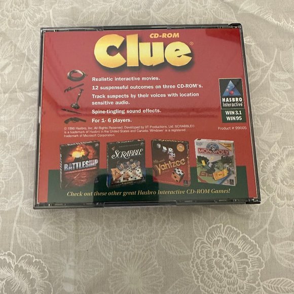 Clue PC Game Classic Detective Game with 12 Mysteries - Picture 3 of 5